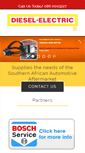 Mobile Screenshot of diesel-electric.co.za